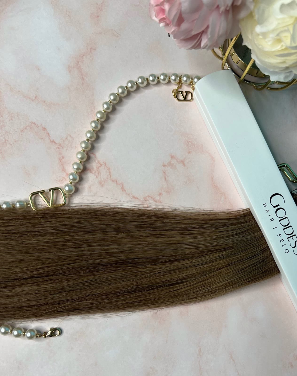 Goddess Hair Tape Premium Dark Colors 100 g (extensiones adhesivas)
