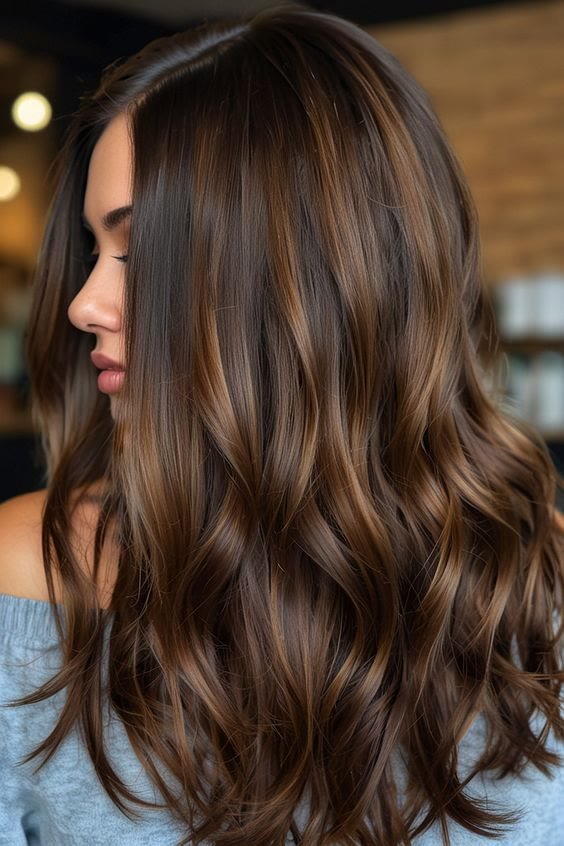 Highlights chocolate — coloración capilar