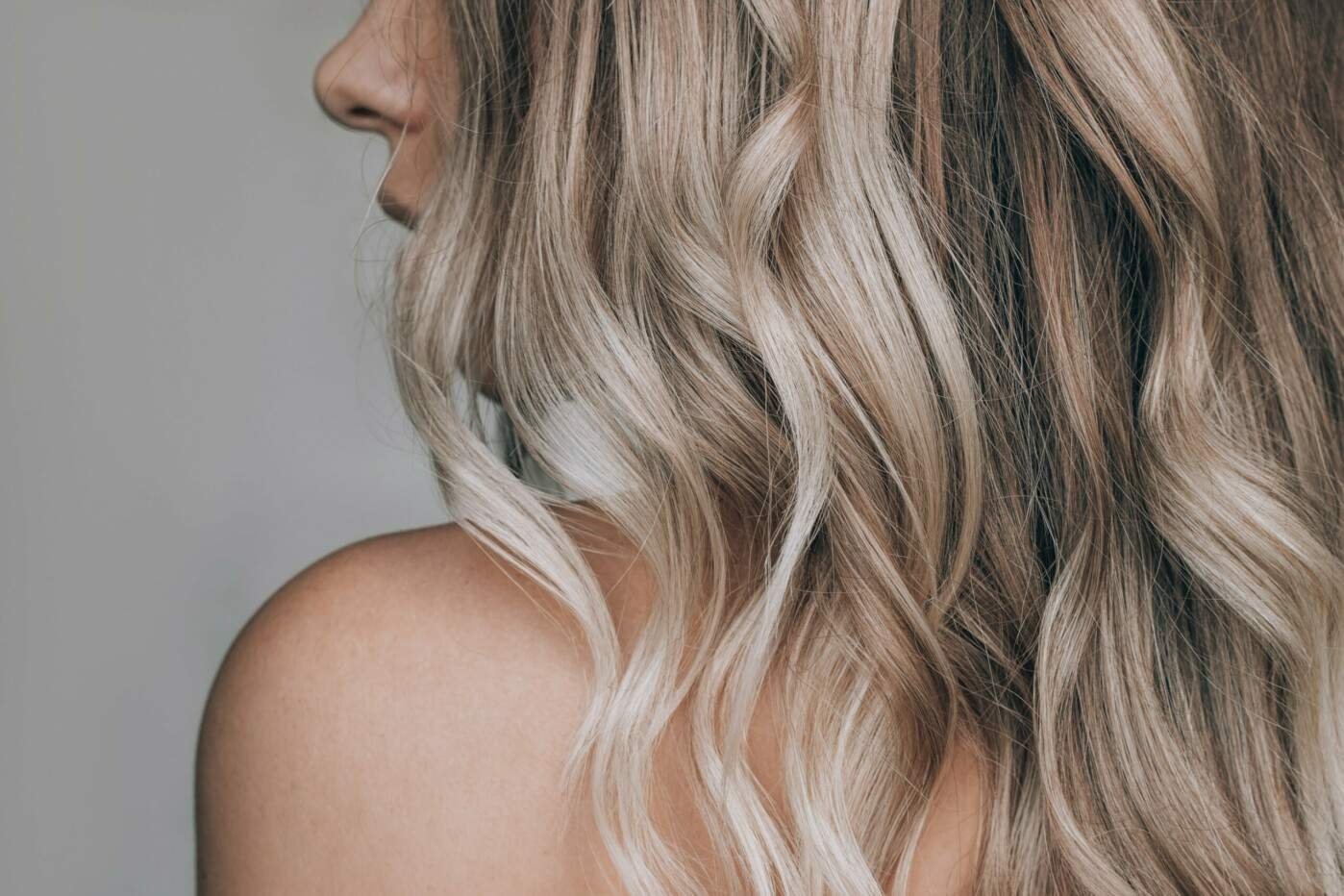 Balayage rubio ceniza — ombre